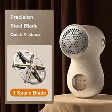 Load image into Gallery viewer, Lint Remover for Clothes Rechargeable Hair Ball Trimmer 6 Blade Flexible and Sharp Fluff Lint Removers Fabric Shaver
