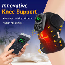 Load image into Gallery viewer, Electric Heating Vibration Knee Pad 360° Wrap Knee Joint Support Brace Thermal Shoulder Elbow Strap with Detachable Control
