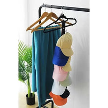 Load image into Gallery viewer, Portable Hat Hanging Decorations Household Bedroom Wardrobe Caps Storage Organizes Strap Behind Door Sundries Deposit Article
