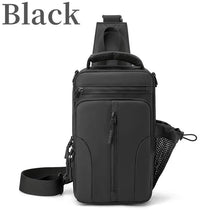 Load image into Gallery viewer, Fashion Men's Chest Bag Shoulder Backpack Waterproof Sling Cross Body Satchel Travel Bags with USB Charging Port Gifts
