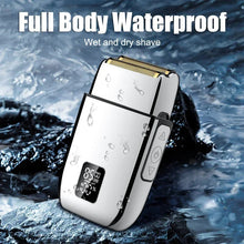 Load image into Gallery viewer, Men's Electric Shaver Multifunctional Whole Body Washing Hair Clipper Sets Digital Display Hairdresser Trimmer
