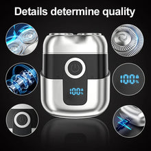 Load image into Gallery viewer, New Electric Shaver Rechargeable Men's Shaver Portable Washable Shaver
