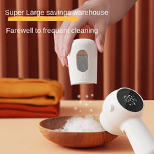 Load image into Gallery viewer, Digital Display Hairball Trimmer Portable Three-speed Adjustable Charging Ball Knife Head Scraper Suction Sticky Hair Remover
