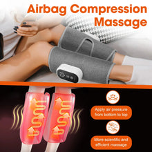 Load image into Gallery viewer, Eletric Air Pressure Calf Massager 3 Level Airbag Compression Wireless Massage Foot Leg Muscle Relieve Fatigue
