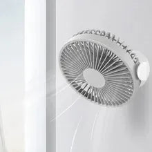 Load image into Gallery viewer, Desk Fan Smart Home Portable Cooling Fan Can Hanging Upright Fan Usb Brushless Turbine Mini Portable Air Conditioner
