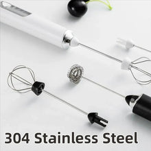 Load image into Gallery viewer, USB Electric Milk Frother Coffee Maker Blender Kitchen Mini Wireless Egg Beater Huang Cream Mixer
