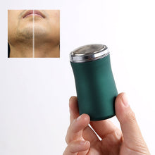 Load image into Gallery viewer, Mini Portable Hair Trimmer Electric Shaver Razor USB Rechargeable Shaving Machine for Men Pocket Size Beard Cutting Trimmer
