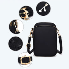 Load image into Gallery viewer, Waterproof Fashion Shoulder Bags Women's Travel Essentials Phone Key Belongings Storage Handbags Wild Coin Paperwork Organized
