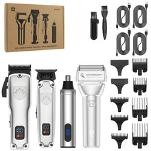 Load image into Gallery viewer, Professional Hair Clipper Set Men's Oil Head Carving Electric Push Shear Electric Shaver Nose Hair Trimmer

