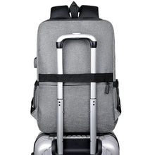 Load image into Gallery viewer, Business Backpack For Men Fashion High-quality Nylon 17 Inches Laptop Backbag Waterproof Portable Travel Multifunctional
