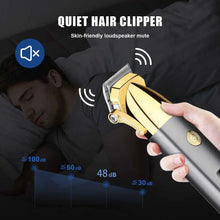 Load image into Gallery viewer, Hair Clipper Professional Electric Hair Trimmer Barber Shaver Trimmer Beard 0mm Men Hair Cutting Machine for Men
