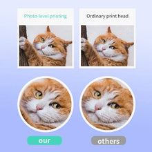 Load image into Gallery viewer, Mini Printer Thermal Photo Label Memo Study Notes Self-adhesive Label Wrong Question With USB Cable Bluetooth Multiple Fonts BT
