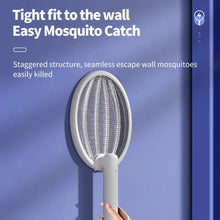 Load image into Gallery viewer, Foldable Electric Mosquito Killer Swatter USB Rechargeable Electric Household Mosquito Killer Anti Mosquito Trap With UV Light
