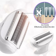Load image into Gallery viewer, 5 IN 1 Electric Hair Removal Epilator Wet&amp;Dry Lady Shaver Nose Hair Trimmer Eyebrow Shaper Leg Armpit Bikini Trimmer Women Razor
