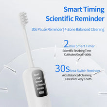 Load image into Gallery viewer, USB Rechargeable Wave Sonic Electric Toothbrush Adults 5 Cleaning Modes Smart Timer Sweeping Vibration Toothbrush Home Travel
