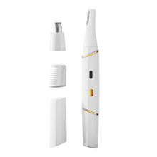 Load image into Gallery viewer, 2-in-1 Electric Eyebrow Trimmer And Nose Hair Groomer USB Rechargeable Facial Hair Trimmer Pain-Free Precision Grooming Tool
