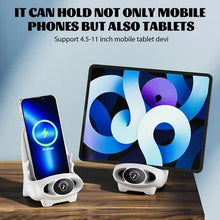 Load image into Gallery viewer, Magnetic Mini Chair Wireless Fast Charger Phone Stand Holder Upgraded Wireless Charging Station Phone with Speaker Function
