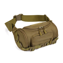 Load image into Gallery viewer, 1000D Waterproof Oxford Men's Belt Fanny Pack Shoulder Messenger Bag Tactical Chest Bags
