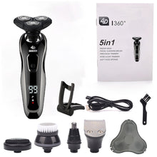 Load image into Gallery viewer, Electric Razor Electric Shaver Rechargeable Shaving Machine for Men Beard Razor Wet-Dry Dual Use Water Proof Fast Charging
