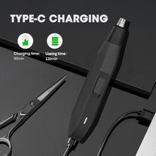 Load image into Gallery viewer, Rotary Blade nose Trimmer Waterproof Shaver Machine IPX5 Waterproof Electric Eyebrow Nose Hair Trimmer For Men

