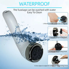 Load image into Gallery viewer, Electric Callus Remover for Feet Rechargeable Waterproof Foot Scrubber with Vacuum Electronic Foot File Pedicure Set with Head
