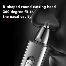 Load image into Gallery viewer, Professional Electric Nose Hair Trimmer 3 In 1 Sideburns Knife Head Eyebrow Trimming Nose Hair Shaver Nose Hair Trimmer
