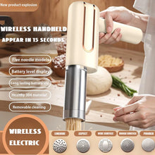 Load image into Gallery viewer, 5 Molds Wireless Ramen Pasta Making Machines Electric Portable Noodle Maker Handheld USB Automatic 4000mAh For Home Kitchen
