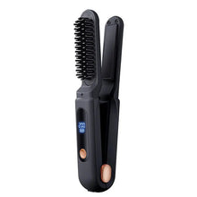 Load image into Gallery viewer, Hair Straightening Comb 2 In 1 Digital 3 Temperature Adjustable Hair Flat Iron For Women Female
