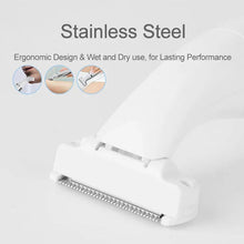 Load image into Gallery viewer, 6 in 1 Men's Intimate Area Precision Shaver Bikini Line Sensitive Pubic Hair Shaver Face Nose Beard Trimmer
