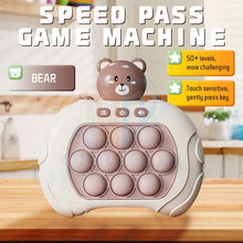 Load image into Gallery viewer, Pop Fidget Game Quick Push Bubble Game Handle Toy Anti-Stress Toys with LED Game Machine Relieve Stress Toys for Boys Girls Gift
