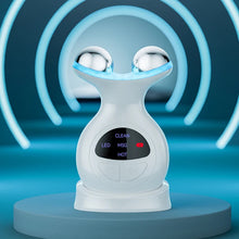 Load image into Gallery viewer, Ems Facial and Neck 7-Color Light Massager Home Lifting and Firming Beauty Vibration Massage Care Tool Portable USB Charging
