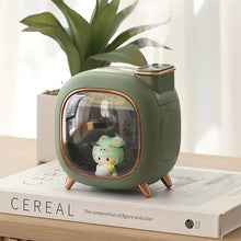 Load image into Gallery viewer, 500ML Humidifier Mini USB Double Spray Air Humidifier Home Bedroom Night Light Aroma Hydration Spray Air Humidifier Small Gift
