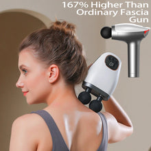 Load image into Gallery viewer, Muscle Massage Gun Protable Body Massager Deep Handheld Percussion Massager For Body Back And Neck Leg Fascial Gun
