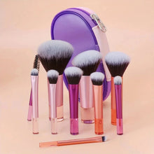 Load image into Gallery viewer, 10Pcs Mini Makeup Brush Set Powder Eyeshadow Foundation Blush Blender Concealer Beauty Makeup Tools Brush Professional
