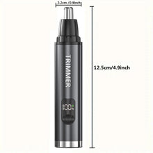 Load image into Gallery viewer, Nose Hair Trimmer for Men Body Hair Removal Professional USB Rechargeable 5 in 1 Electric Shaver for Underarms Eyebrow Nose Ear
