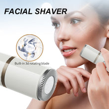 Load image into Gallery viewer, Electric Shaver for Women Bikini Trimmer Precise Eyebrow Razor Body Epilator Intimate Area Shaving Machine Nose Ear Hair Remover
