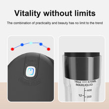 Load image into Gallery viewer, Portable Smoothies Blender Electric Fresh Juice Blender Rechargeable Portable Blender For Smoothies Fruits Mini Juicer Blender
