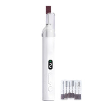 Load image into Gallery viewer, Drill Bits Electric Nail Polisher Apparatus Nail Dryer Lamp Dead Skin Removal Nail Sanding File Set with 6pcs Drill Bits
