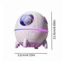 Load image into Gallery viewer, Portable 220ml USB Cool Mist Space capsule Aroma Essential Oil h2o Diffuser Mini Air Humidifier
