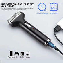 Load image into Gallery viewer, Electric Shaver Razor Cordless Beard Trimmer for Men 4 in 1 Ear and Nose Hair Trimmer Clipper Professional Body Grooming Kit
