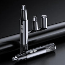 Load image into Gallery viewer, Electric Nose Hair Trimmer Beard Clipper Rechargeable Multi-kinetic Washable Shaving 2in1 Nose Ear Hair Trimmer Electric Razor
