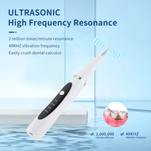 Load image into Gallery viewer, Electric Dental Calculus Scaler Remover Ultrasonic Teeth Cleaner Rechargeable 4 Mode Adults Stain Tartar Removal Teeth Whitening

