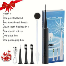 Load image into Gallery viewer, Electric Teeth Whitening Dental Calculus Scaler Plaque Coffee Stain Tartar Removal High Frequency Sonic Toothbrush Teeth Cleaner
