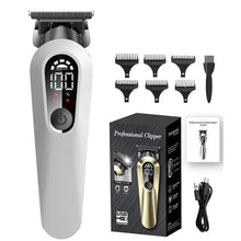 Load image into Gallery viewer, Professional Digital Men's Electric Hair Clipper Household Hair Trimmer Multifunctional Hair Salon Hairdressing Machine
