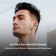 Load image into Gallery viewer, Wireless Bluetooth5.3 Earphones Earclip TWS Bone Conduction Headphones 360°ACS Sound Sport Earbuds Headset With Mic
