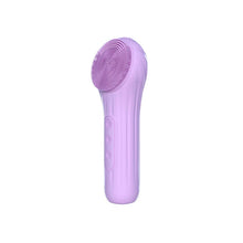 Load image into Gallery viewer, Electric Face Cleaner Sonic Silicond Facial Cleansing Brush Electric Ultrasonic Face Massager Mini Pore Deep Cleaning
