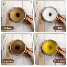 Load image into Gallery viewer, Automatic Stirring Magnetic Mug Rechargeable Model Stirring Coffee Cup Electric Stirring Cup Lazy Milkshake Rotating Cup
