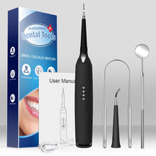 Load image into Gallery viewer, Electric Tooth Cleaner Sonic Dental Scaler LED Light Teeth Whitening Kit For Teeth Tartar Calculus Stains Remover Teeth Cleaning
