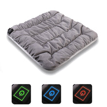 Load image into Gallery viewer, Adjustable Temperature Electric Heating Pad Cushion Chair Car Pet Body Winter Warmer 3 Level Blanket Comfortable Cat Dog 10W
