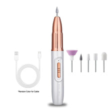 Load image into Gallery viewer, Rechargeable Electric Nail File for Beginner Portable Electric Nail Drill for Home Manicure

